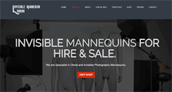 Desktop Screenshot of invisiblemannequinlondon.com